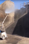 Neutralizes large amounts of dust